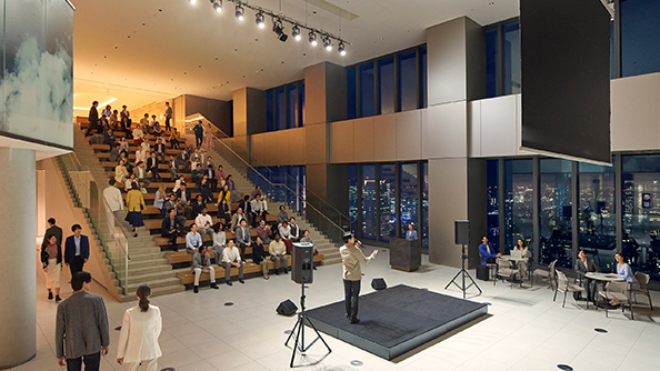 貸切スペース「Sky Room・大階段」のイメージ