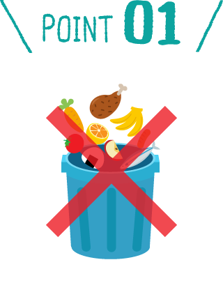 フードウェイスト（食品ロス）削減に貢献